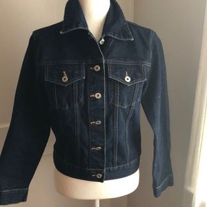 Like New Reflect Jeans Dark Denim Jean Jacket Sz. Sm